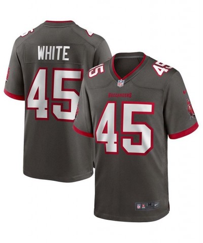 Men's Devin White Pewter Tampa Bay Buccaneers Game Jersey $47.08 Jersey