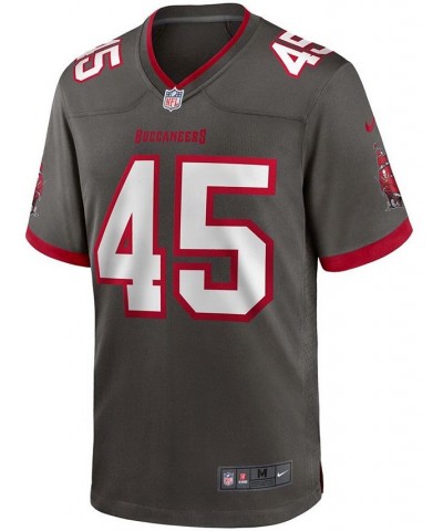 Men's Devin White Pewter Tampa Bay Buccaneers Game Jersey $47.08 Jersey