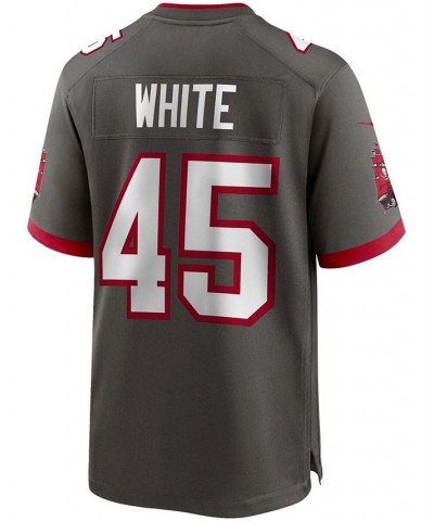 Men's Devin White Pewter Tampa Bay Buccaneers Game Jersey $47.08 Jersey