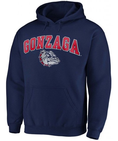 Men's Navy Gonzaga Bulldogs Campus Pullover Hoodie $23.19 Sweatshirt