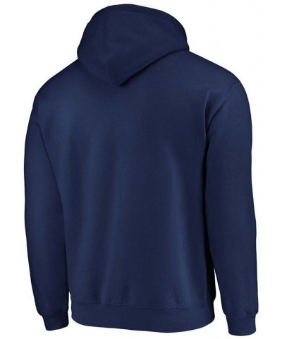 Men's Navy Gonzaga Bulldogs Campus Pullover Hoodie $23.19 Sweatshirt