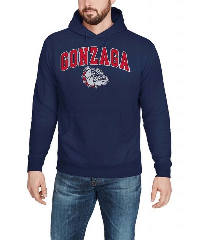 Men's Navy Gonzaga Bulldogs Campus Pullover Hoodie $23.19 Sweatshirt