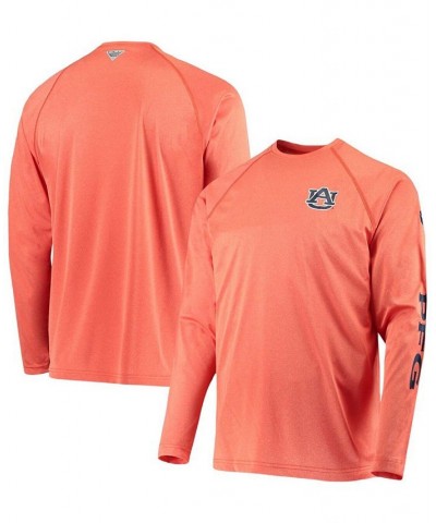 Men's Orange Auburn Tigers PFG Terminal Tackle Omni-Shade Long Sleeve T-shirt $23.50 T-Shirts