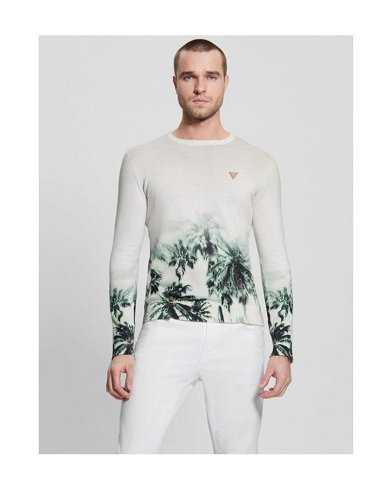 Men's Tyson Bleach Printed Sweater Multi $57.82 Sweaters