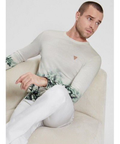 Men's Tyson Bleach Printed Sweater Multi $57.82 Sweaters