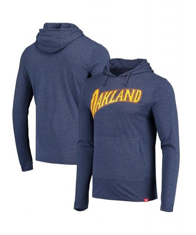 Men's Heathered Navy Golden State Warriors 2020/21 City Edition Rowan Tri-Blend Pullover Hoodie $25.30 Sweatshirt