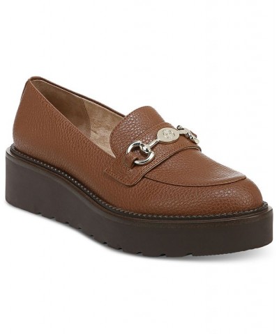 Mayaa Lug-Sole Loafers Brown $51.74 Shoes