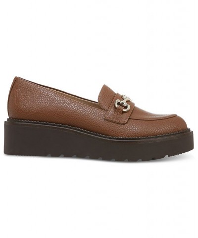 Mayaa Lug-Sole Loafers Brown $51.74 Shoes