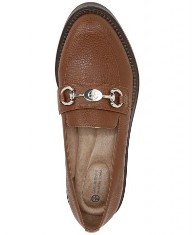 Mayaa Lug-Sole Loafers Brown $51.74 Shoes