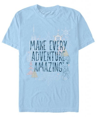 Men's Every Adventure Short Sleeve Crew T-shirt Blue $18.89 T-Shirts