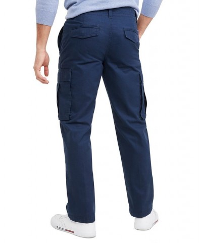 Men's Regular Fit Cargo Pants Blue $36.50 Pants