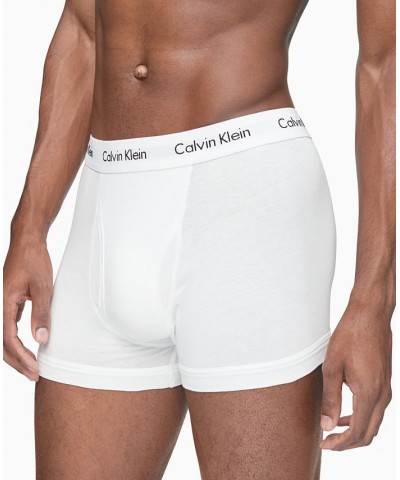 Men's Cotton Stretch Trunks 5-Pack White $28.04 Underwear