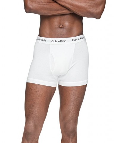 Men's Cotton Stretch Trunks 5-Pack White $28.04 Underwear