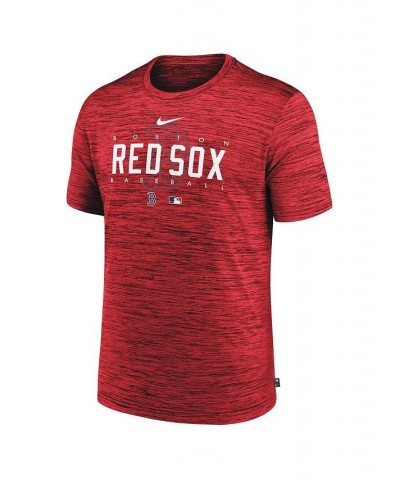 Men's Red Boston Red Sox Authentic Collection Velocity Performance Practice T-shirt $22.00 T-Shirts