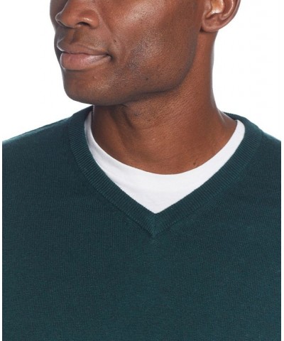 Men's Cotton Cashmere V-Neck Sweater PD04 $15.89 Sweaters