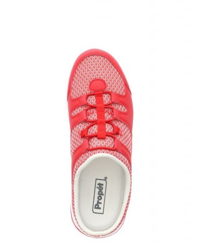 Women's Travelactiv Slide Casual Sneakers Red $38.97 Shoes