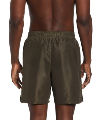 Men's Essential Lap Swoosh Logo 7" Swim Shorts PD03 $27.60 Swimsuits