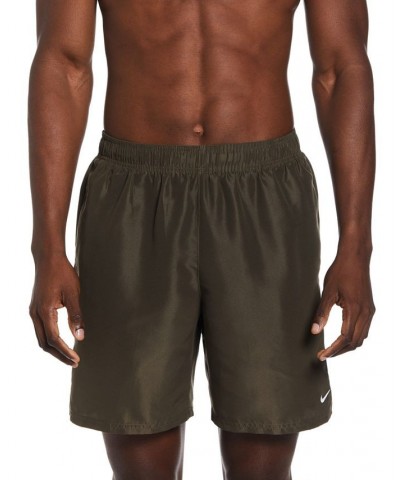 Men's Essential Lap Swoosh Logo 7" Swim Shorts PD03 $27.60 Swimsuits