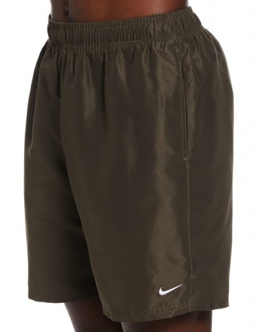 Men's Essential Lap Swoosh Logo 7" Swim Shorts PD03 $27.60 Swimsuits