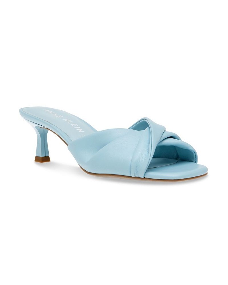 Women's Laila Dress Sandals Blue $53.46 Shoes