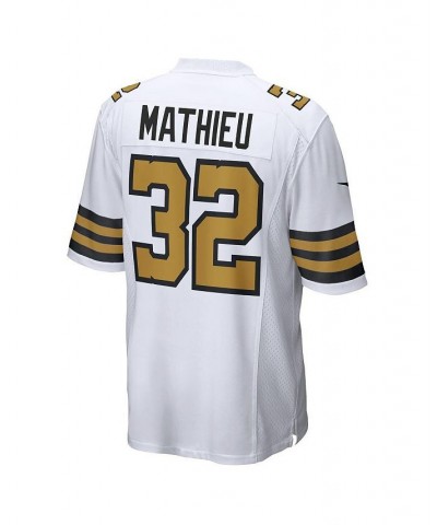 Men's Tyrann Mathieu White New Orleans Saints Player Game Jersey $41.73 Jersey