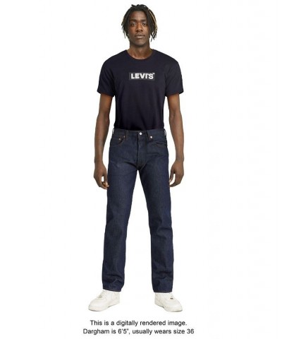 Men's 501 Original Shrink-to-Fit™ Non-Stretch Jeans Blue $39.20 Jeans