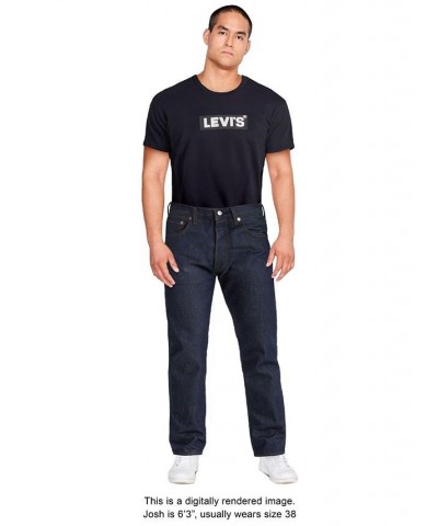 Men's 501 Original Shrink-to-Fit™ Non-Stretch Jeans Blue $39.20 Jeans