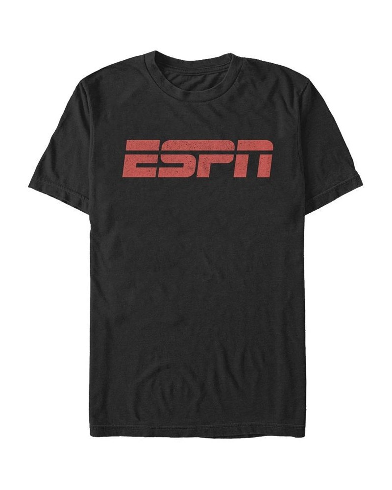 Men's The Logo Short Sleeve Crew T-shirt Black $20.29 T-Shirts