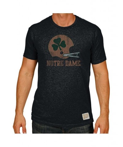 Men's Black Notre Dame Fighting Irish Big and Tall Mock Twist T-shirt $27.99 T-Shirts