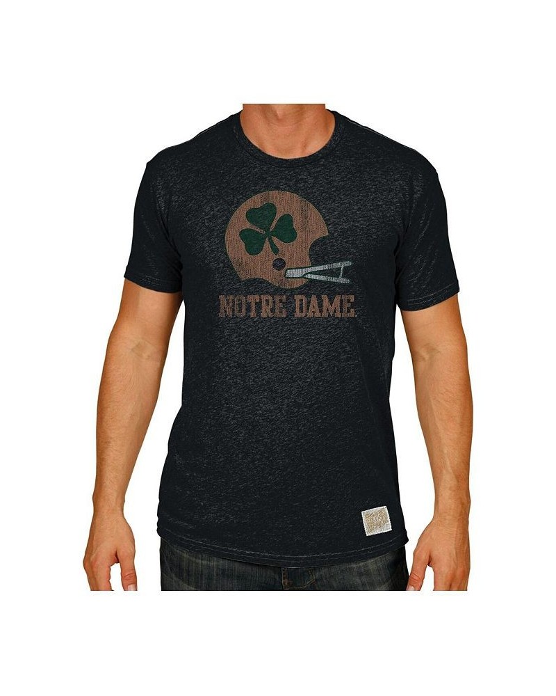 Men's Black Notre Dame Fighting Irish Big and Tall Mock Twist T-shirt $27.99 T-Shirts