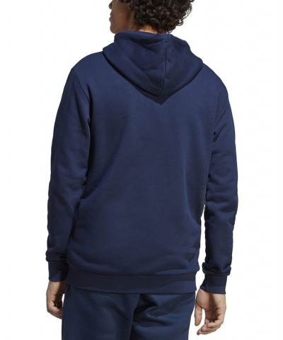 Men's Adicolor Classics Trefoil Classic-Fit Logo-Print French Terry Hoodie Blue $35.25 Sweatshirt