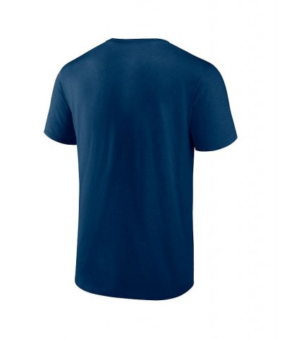 Men's Branded Deep Sea Blue Seattle Kraken Authentic Pro Team Core Collection Prime T-shirt $17.91 T-Shirts