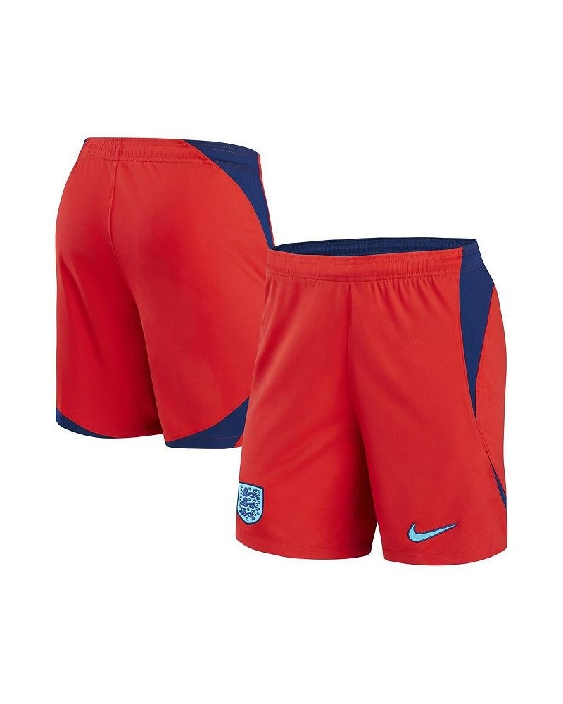 Men's Red England National Team Away Performance Stadium Shorts $27.90 Shorts