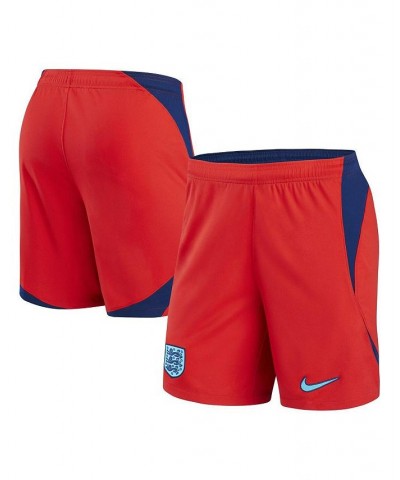 Men's Red England National Team Away Performance Stadium Shorts $27.90 Shorts