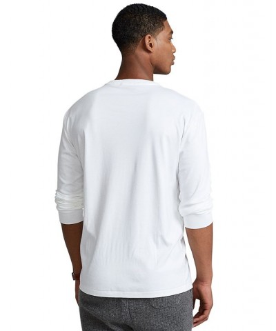 Men's Classic-Fit Soft Cotton Crewneck T-Shirt White $33.39 T-Shirts