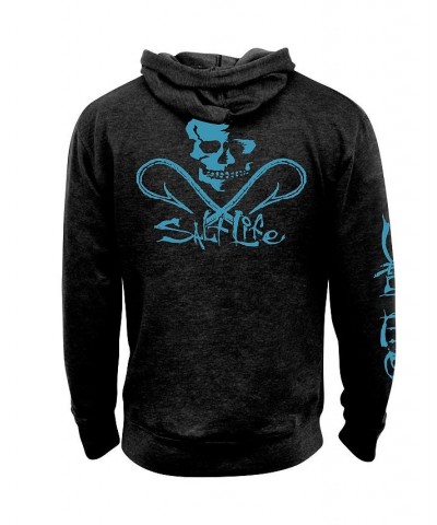 Mens Skull and Hooks Hoodie Gray $33.00 T-Shirts