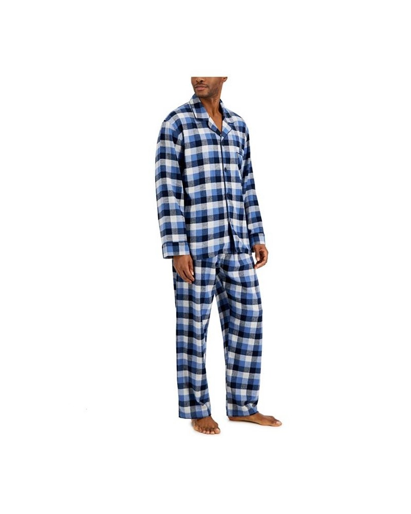 Men's Flannel Plaid Pajama Set PD04 $18.42 Pajama