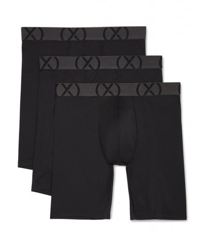 Men's Sport Mesh Boxer Brief Set, Pack of 3 Black $26.52 Underwear