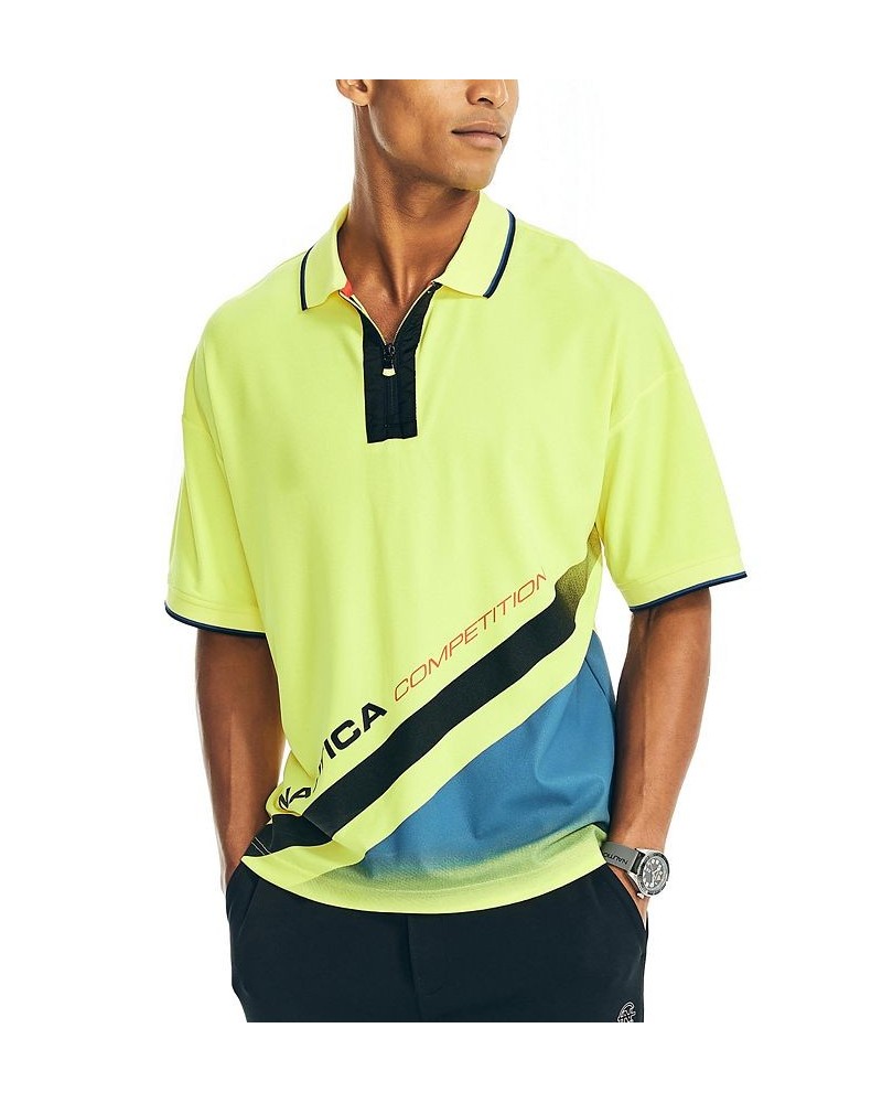 Men's Competition Sustainably Crafted Relaxed-Fit Polo Yellow $39.59 Polo Shirts