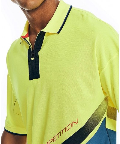 Men's Competition Sustainably Crafted Relaxed-Fit Polo Yellow $39.59 Polo Shirts