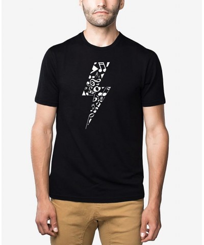 Men's Short Sleeves Premium Blend Word Art T-shirt Black $26.99 Shirts