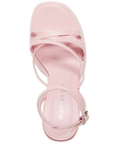 Aces Strappy Platform Dress Sandals Pink $33.18 Shoes