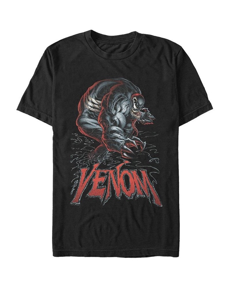 Marvel Men's Venom Gooey Short Sleeve T-Shirt Black $17.15 T-Shirts