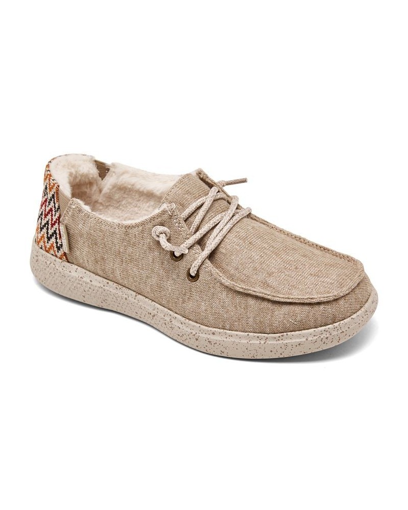 Women's Bobs Skipper - Cozyville Casual Slipper Clogs Tan/Beige $22.05 Shoes