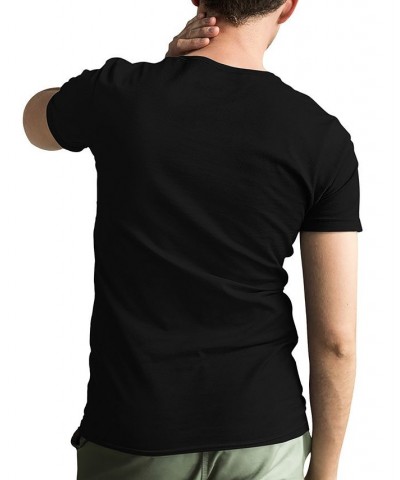 Men's Short Sleeves Premium Blend Word Art T-shirt Black $26.99 Shirts