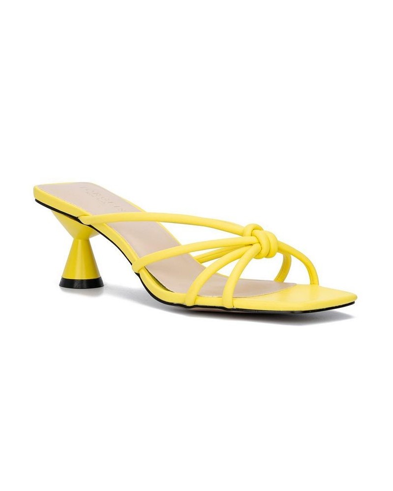 Women's Cultivar Sandals Yellow $30.10 Shoes