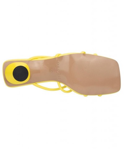 Women's Cultivar Sandals Yellow $30.10 Shoes