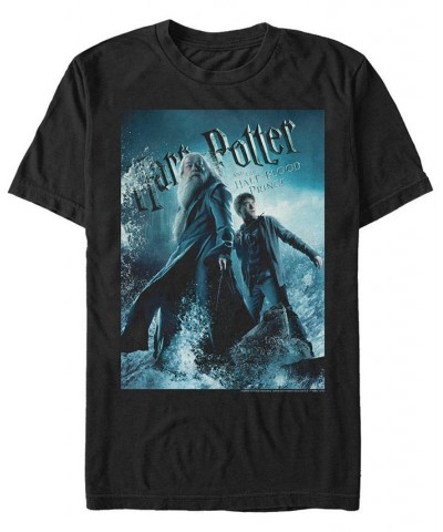 Harry Potter Men's Half-Blood Prince Dumbledore Poster Short Sleeve T-Shirt $18.19 T-Shirts