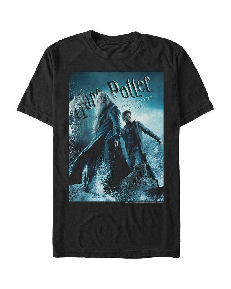 Harry Potter Men's Half-Blood Prince Dumbledore Poster Short Sleeve T-Shirt $18.19 T-Shirts