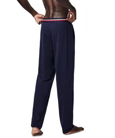 Men's Cotton Stretch Pajama Pant Blue $37.10 Pajama